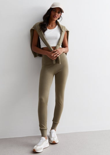Gini London Mocha Soft Touch Leggings