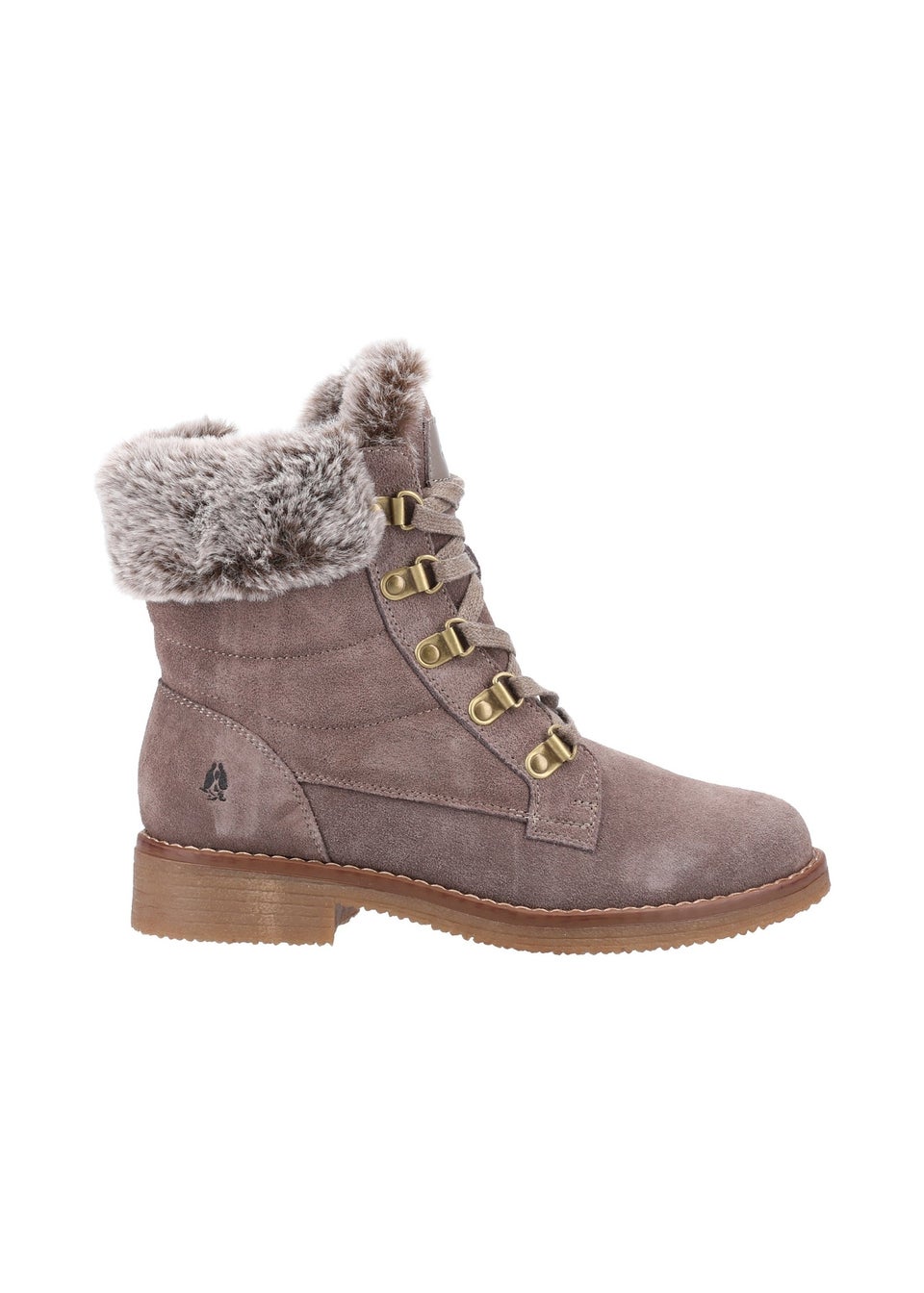 Hush Puppies Taupe Florence Mid Boot