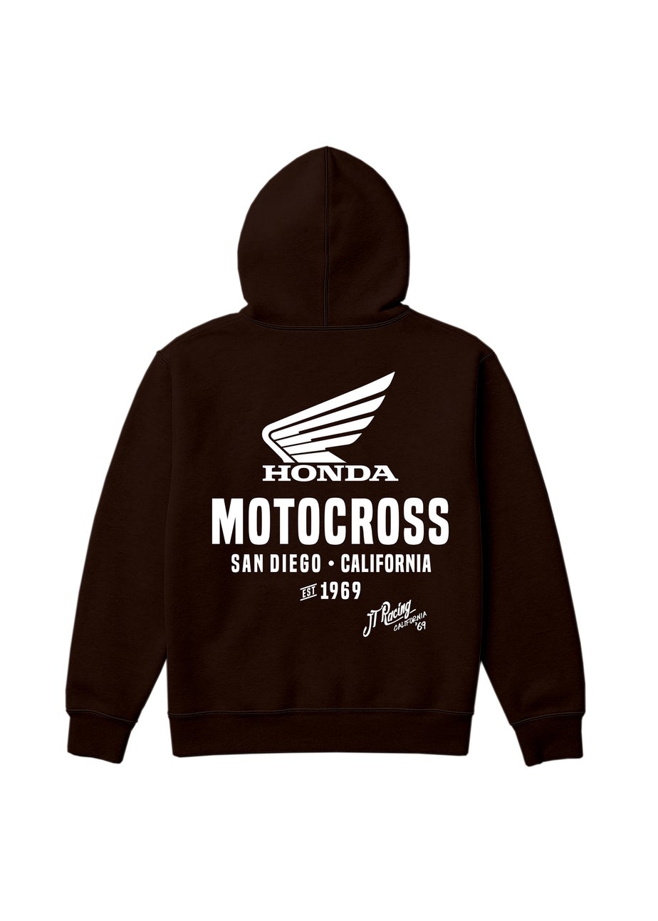 Honda Chocolate Motocross Hoodie
