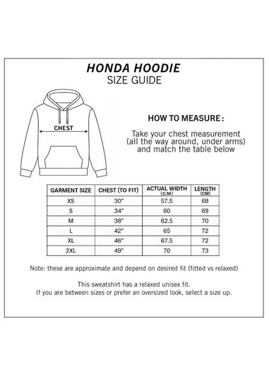 Honda Chocolate Motocross Hoodie