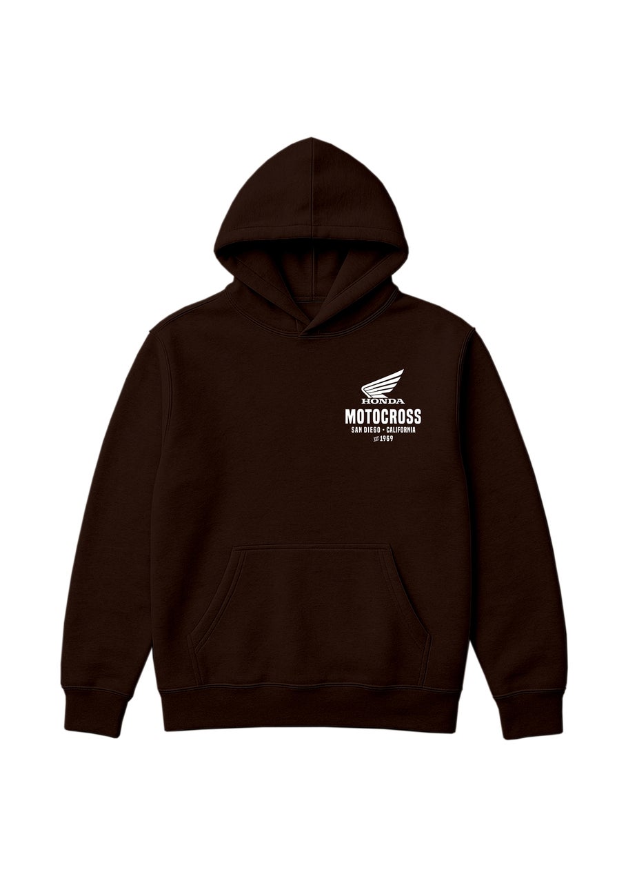 Honda Chocolate Motocross Hoodie