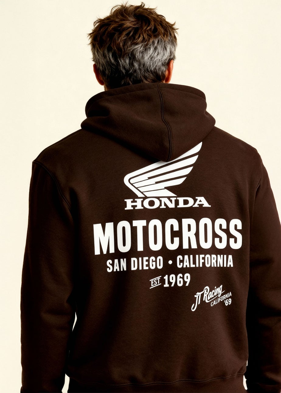 Honda Chocolate Motocross Hoodie