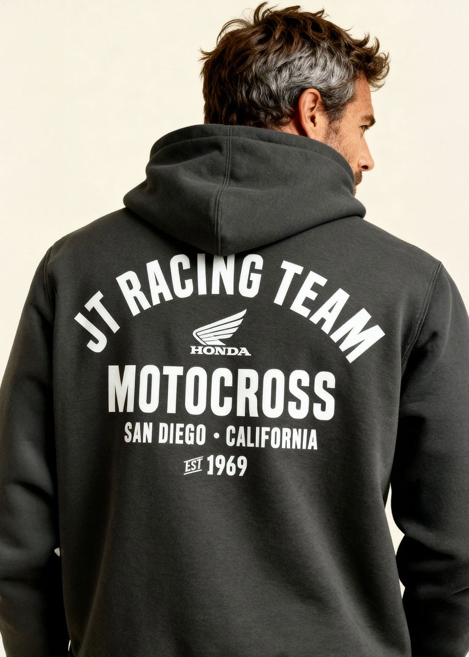 Honda Charcoal JT Racing Team Hoodie