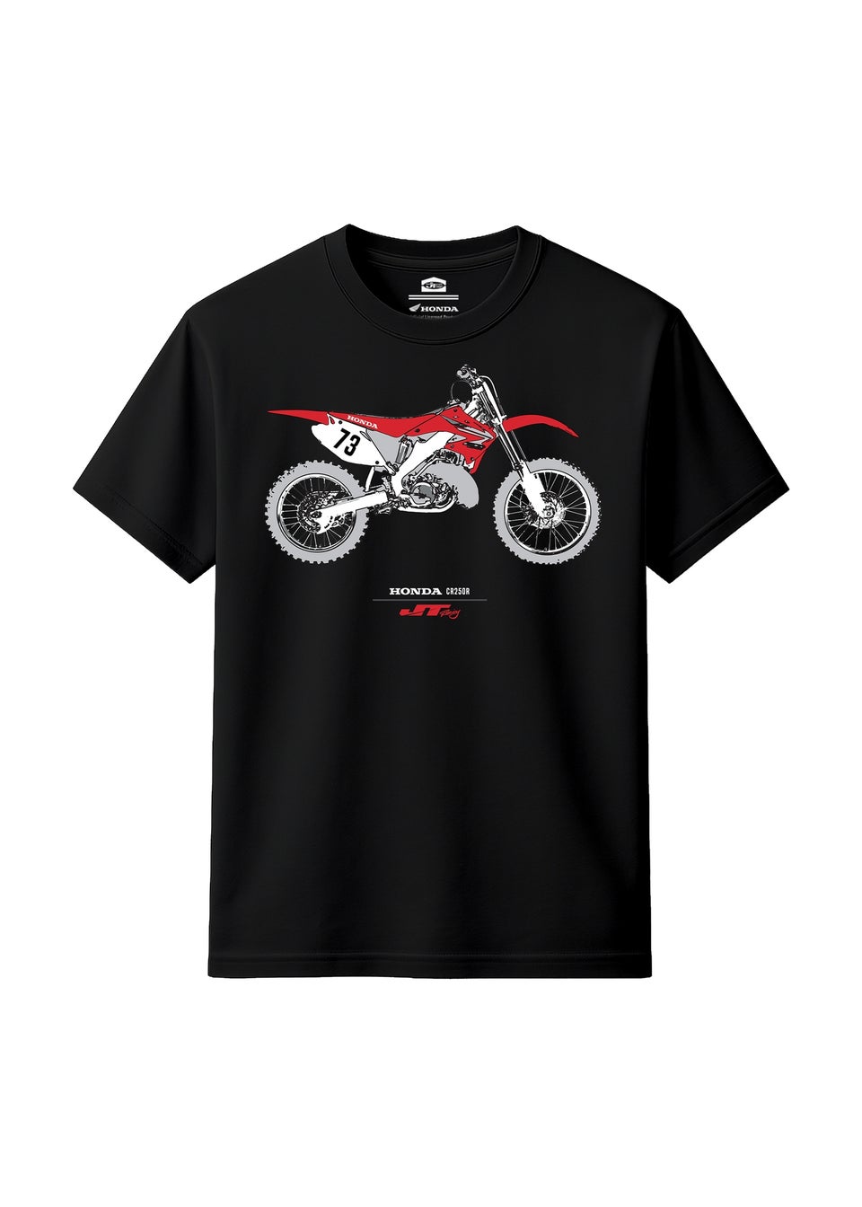 Honda Black CR250R T-Shirt