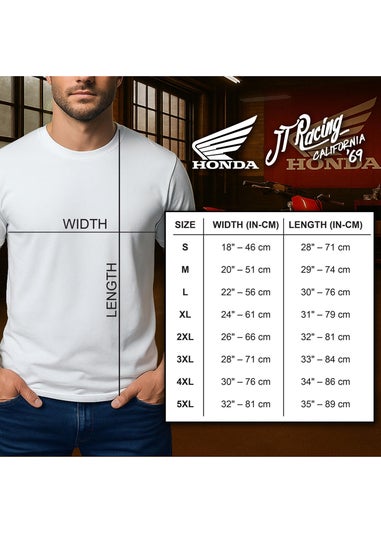Honda White Moto Mayhem T-Shirt