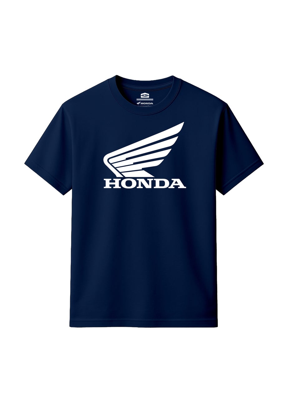 Honda Navy Classic Wings T-Shirt