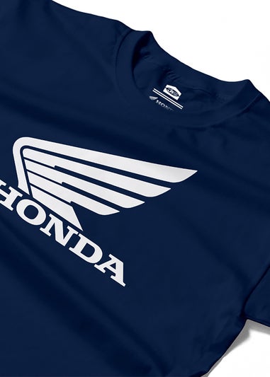 Honda Navy Classic Wings T-Shirt