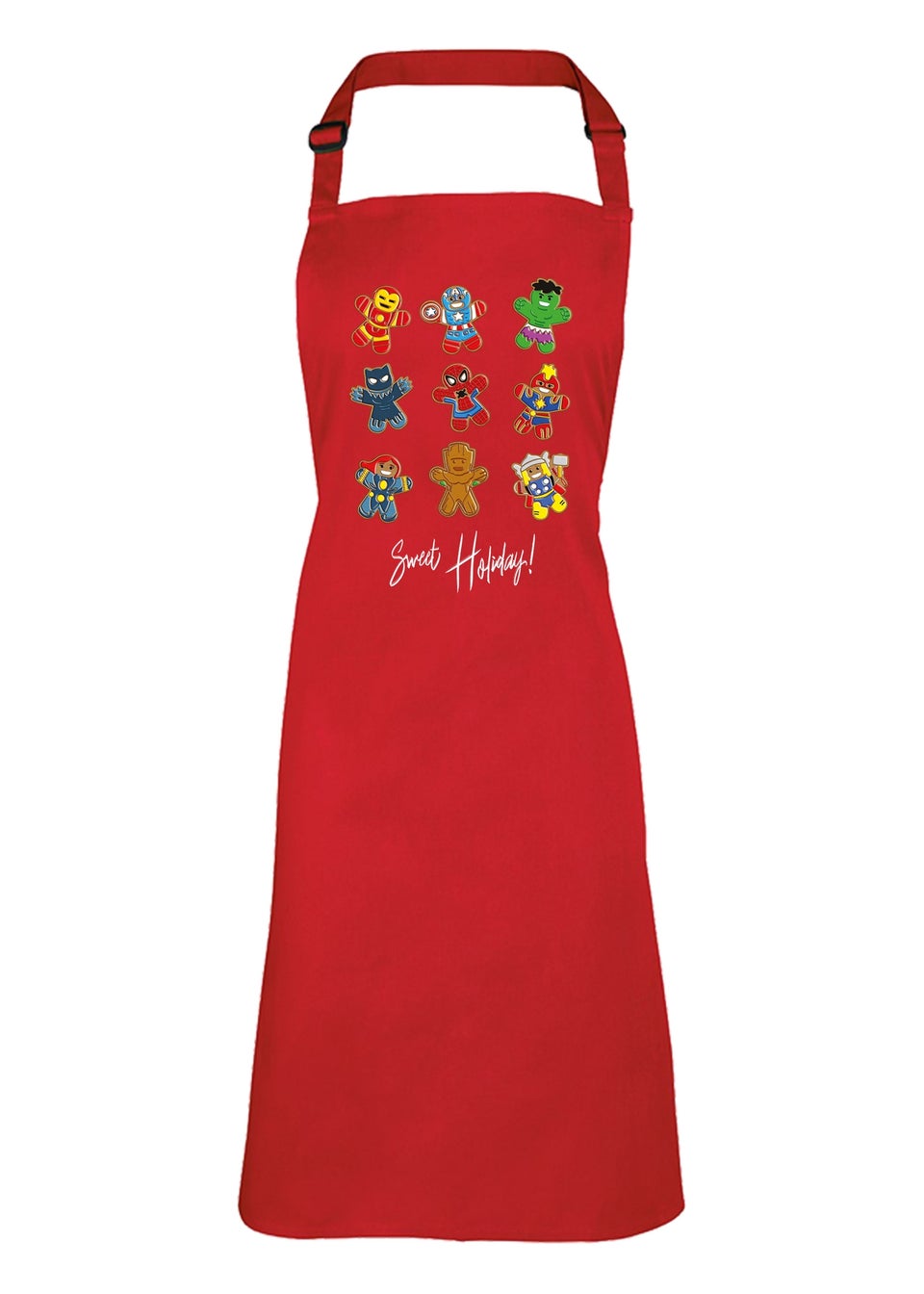 Marvel Sweet Holiday Christmas Red Apron