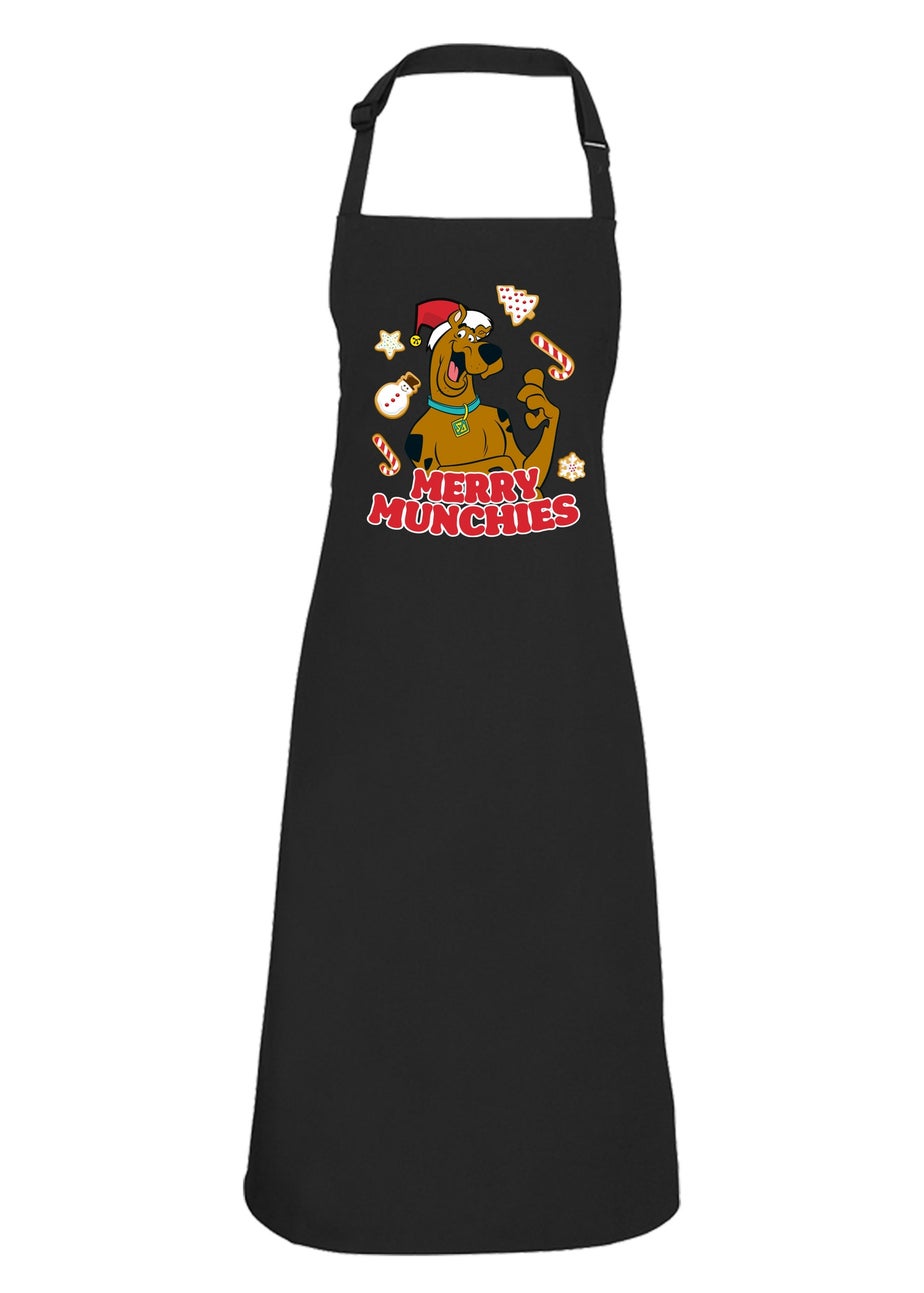 Scooby Doo Merry Munchies Black Apron