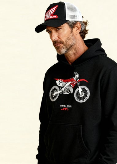 Honda Black CR250R Hoodie