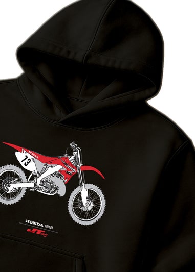 Honda Black CR250R Hoodie