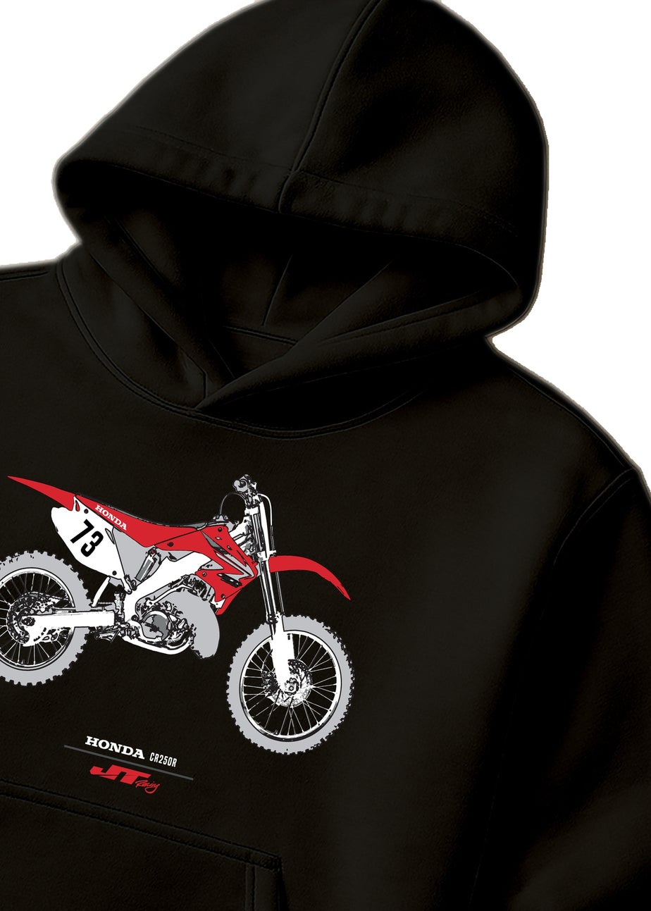 Honda Black CR250R Hoodie