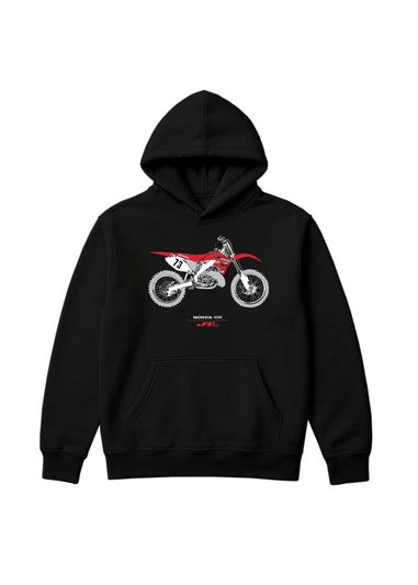 Honda Black CR250R Hoodie