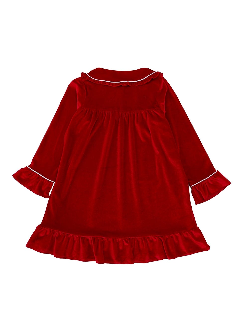 My Christmas Pyjamas Red Velvet Rouge Girl's Matching Nightdress (0m-6yrs)