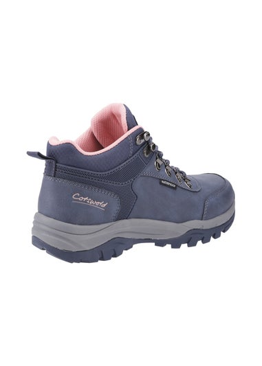 Cotswold Navy Overbury Hiking Boots