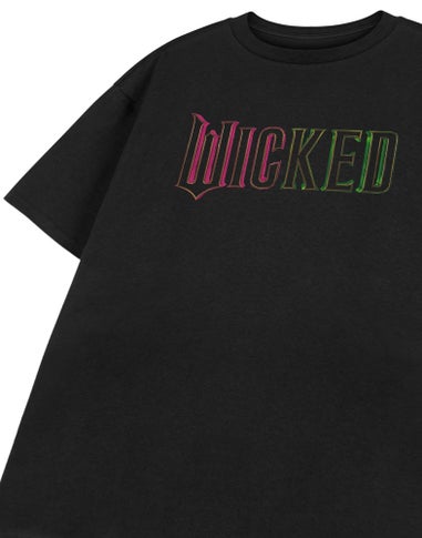 Vanilla Underground Wicked Kids Pink Logo Black Green T-Shirt