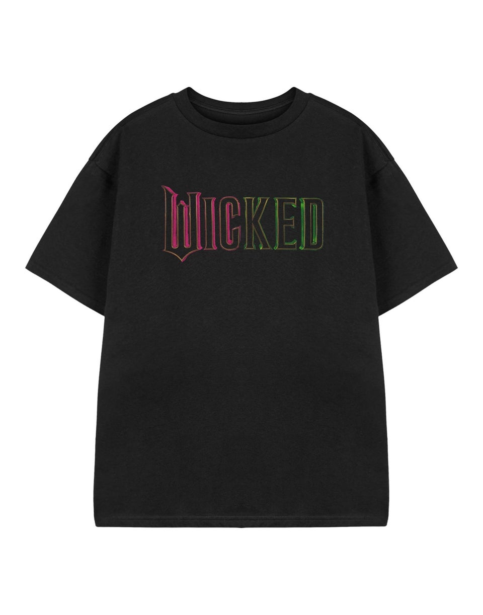 Vanilla Underground Wicked Kids Pink Logo Black Green T-Shirt