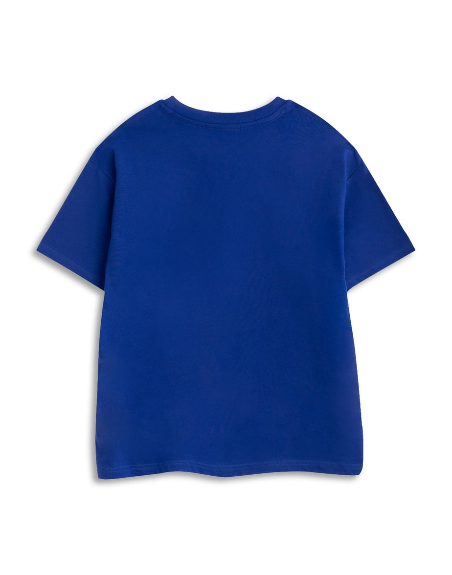 Vanilla Underground FC Barcelona Logo Black Short Sleeve Long Leg Pyjama Set