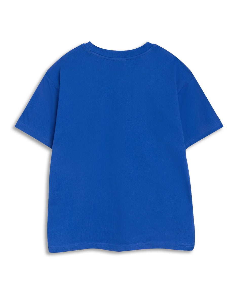 Vanilla Underground Chelsea Logo Blue Short Sleeve Long Leg Pyjama Set