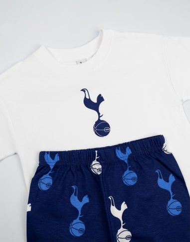 Vanilla Underground Tottenham Hotspur Logo Kids Short Sleeve Long Leg Pyjama Set (18mnths - 14 yrs)