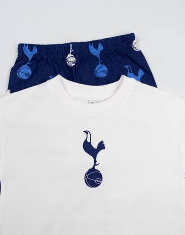 Vanilla Underground Tottenham Hotspur Logo Kids Short Sleeve Long Leg Pyjama Set (18mnths - 14 yrs)