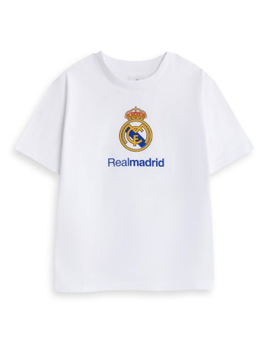 Vanilla Underground Real Madrid Logo Kids Short Sleeve Long Leg Pyjama Set (18mnths - 14 yrs)