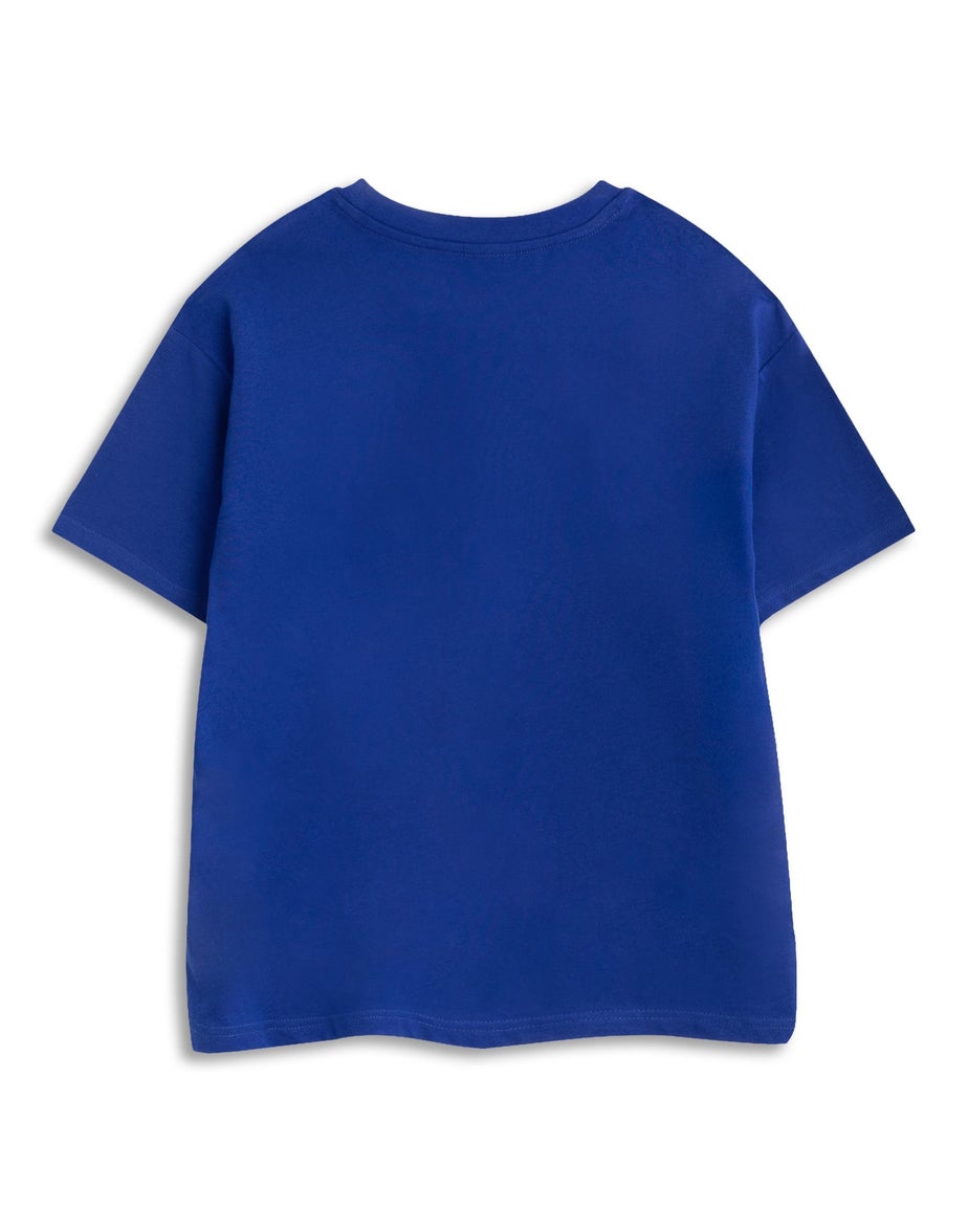 Vanilla Underground FC Barcelona Logo Black Short Sleeve Long Leg Pyjama Set (18mnths - 14 yrs)