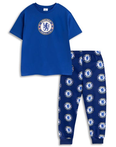 Vanilla Underground Chelsea Logo Kids Short Sleeve Long Leg Pyjama Set (18mnths - 14 yrs)