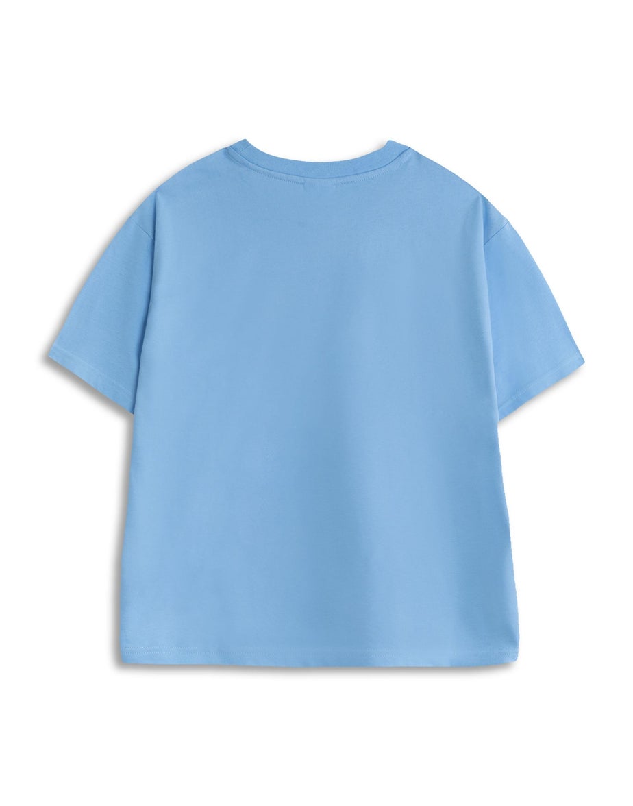 Vanilla Underground Manchester City Logo Kids Short Sleeve Long Leg Pyjama Set (18mnths - 14 yrs)