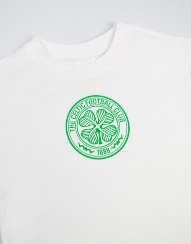 Vanilla Underground Celtic Logo Kids Green Short Sleeve Long Leg Pyjama Set (18mnths - 14 yrs)