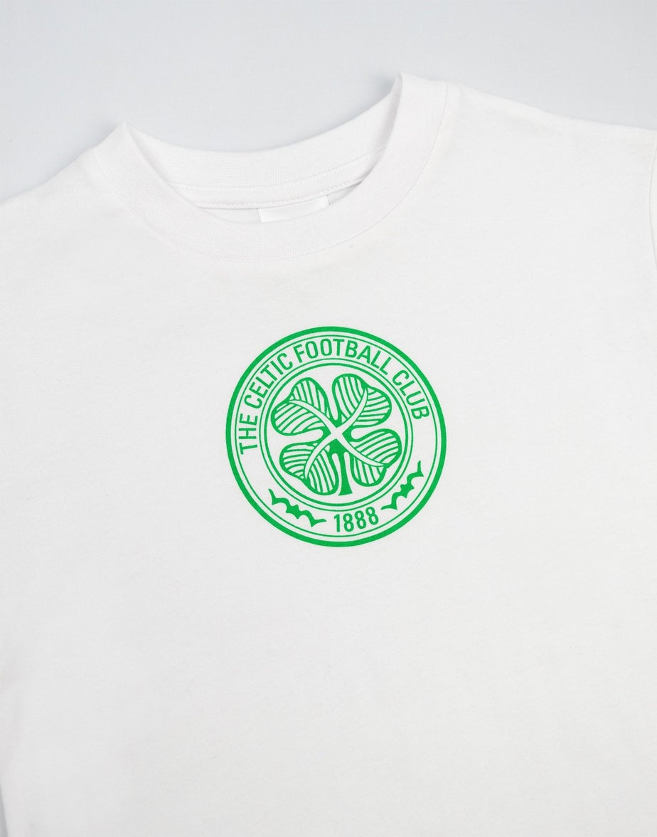 Vanilla Underground Celtic Logo Kids Green Short Sleeve Long Leg Pyjama Set (18mnths - 14 yrs)