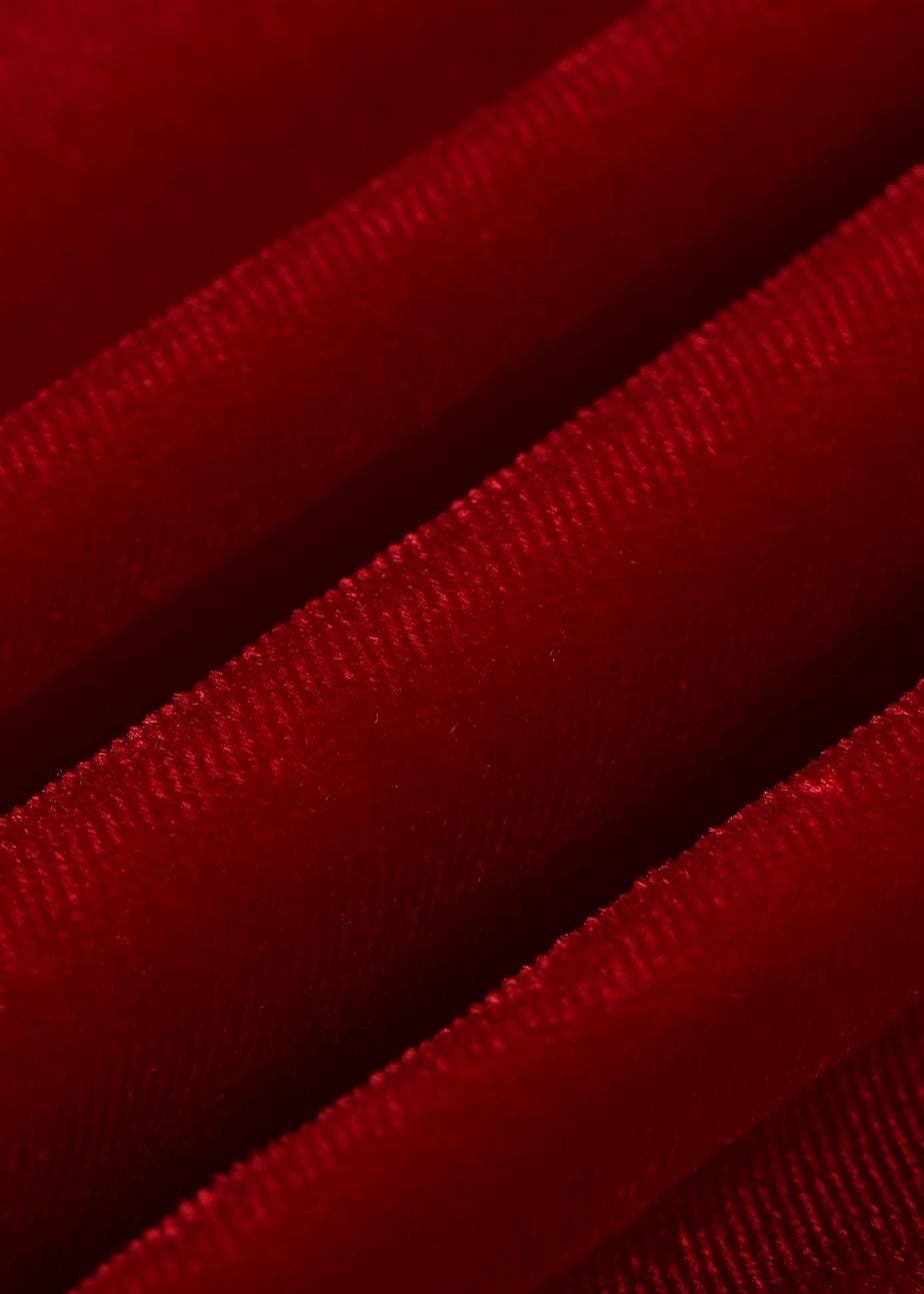 My Christmas Pyjamas Red Velvet Rouge Two-Piece Long Matching Pyjama Set