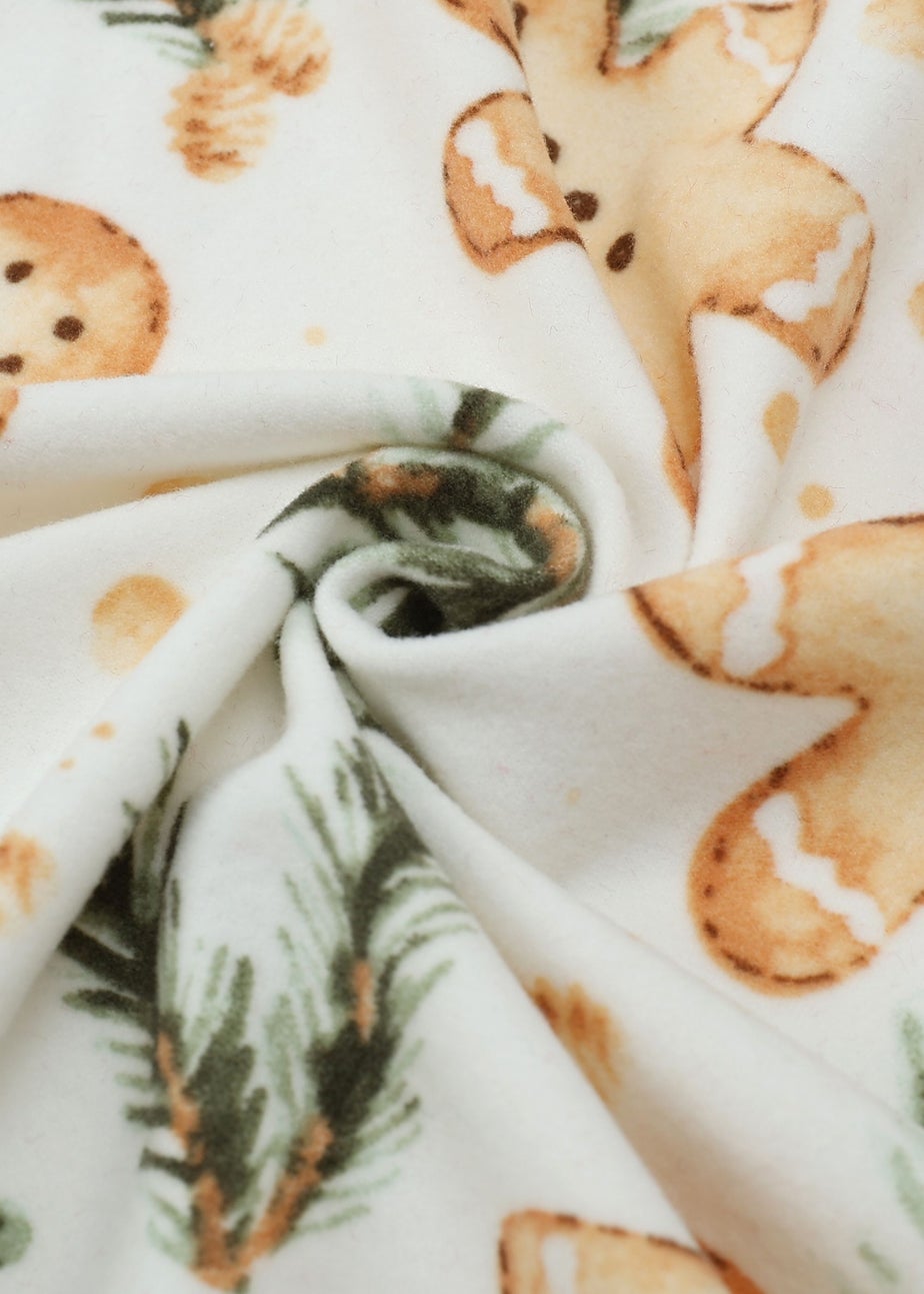 My Christmas Pyjamas White Gumdrop Buttons Two Piece Short Matching Pyjama Set