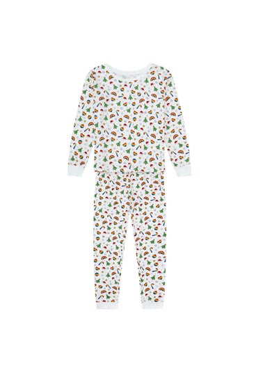 My Christmas Pyjamas White Christmas Full Of Pride Two Piece Long Matching Pyjama Set