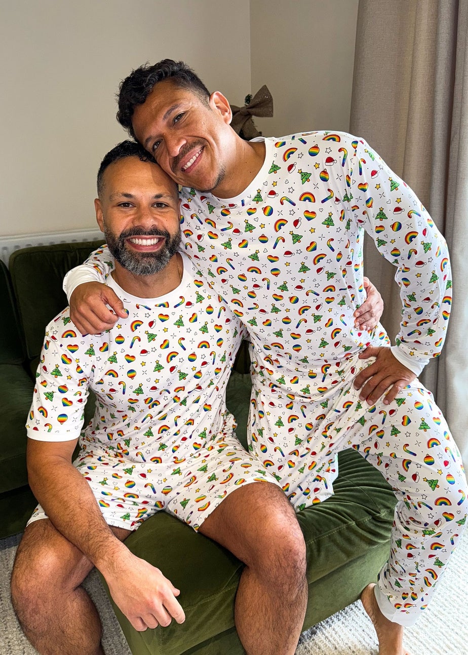 My Christmas Pyjamas White Christmas Full Of Pride Two Piece Short Matching Pyjama Set