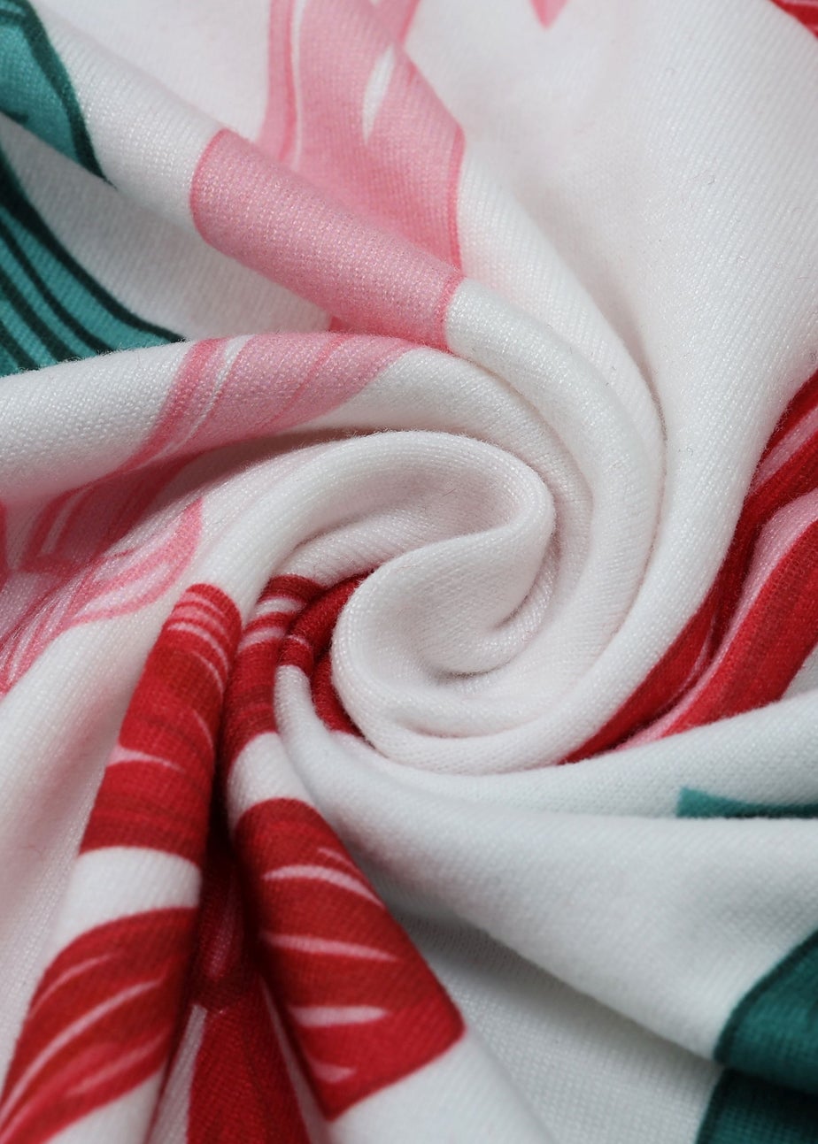 My Christmas Pyjamas White Sugar Plum Two-Piece Long Matching Pyjama Set