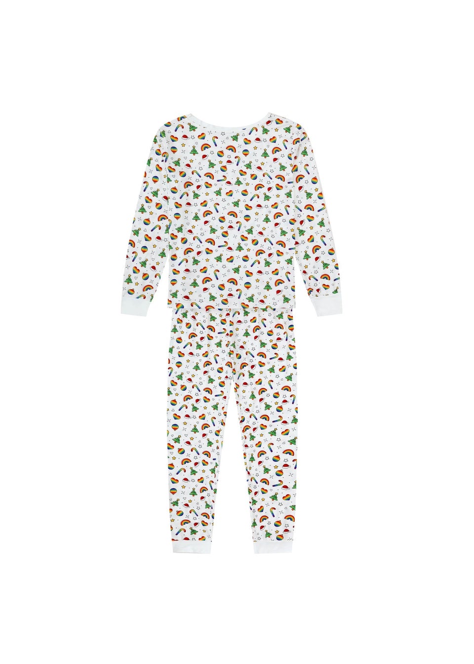 My Christmas Pyjamas White Christmas Full Of Pride Two Piece Long Matching Pyjama Set