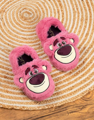 Vanilla Underground Disney Toy Story Kids Pink Loafer Slippers (Older 11-4)