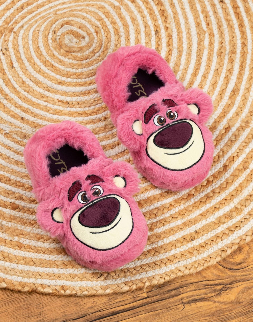 Vanilla Underground Disney Toy Story Kids Pink Loafer Slippers (Older 11-4)