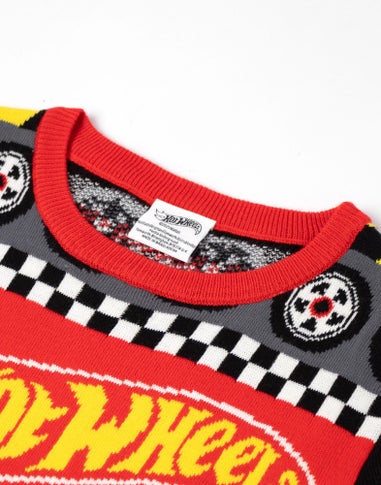 Vanilla Underground Hot Wheels Multicolor Christmas Jumper