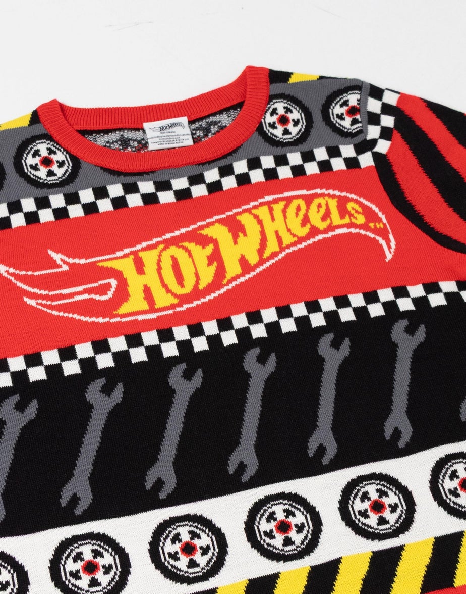 Vanilla Underground Hot Wheels Multicolor Christmas Jumper