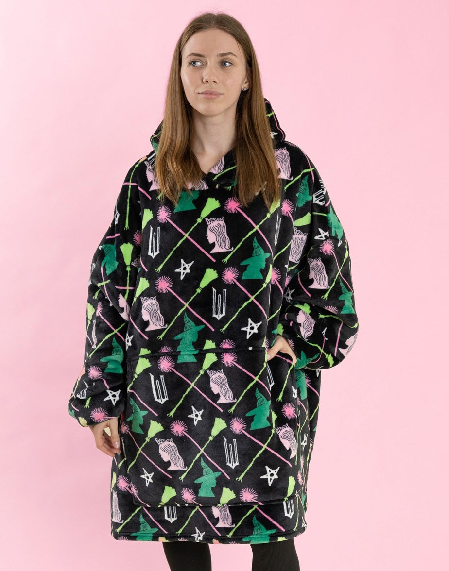 Vanilla Underground Wicked Multicolored Blanket Hoodie