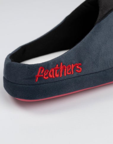 Vanilla Underground Wallace And Gromit Black Mule Slippers