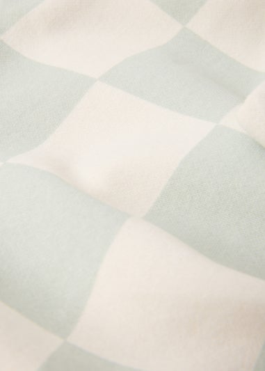 Baby Green Chequered Sweatshirt & Joggers Set (Newborn-23mths)