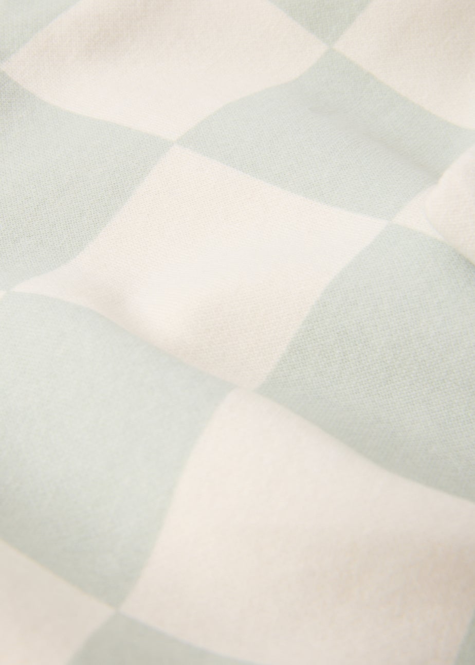 Baby Green Chequered Sweatshirt & Joggers Set (Newborn-23mths)