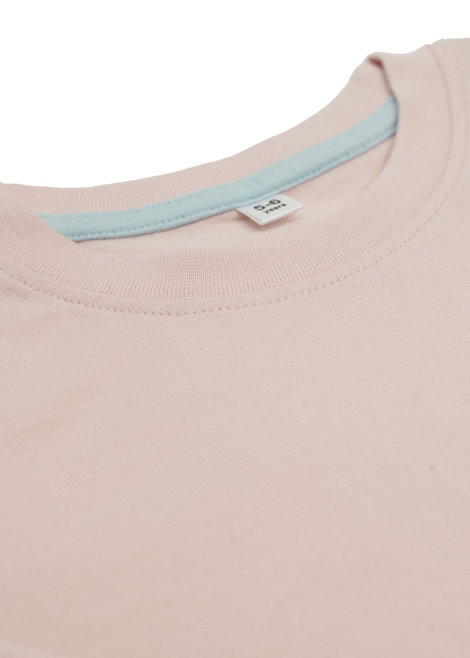 Ada & Ted Scooby Doo Good Vibes Girls Pink Graphic Pyjamas (3-8 Years)