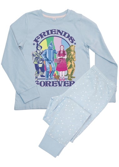 The Wizard Of Oz Friends Girls Blue Graphic Pyjamas (3-8 Years)