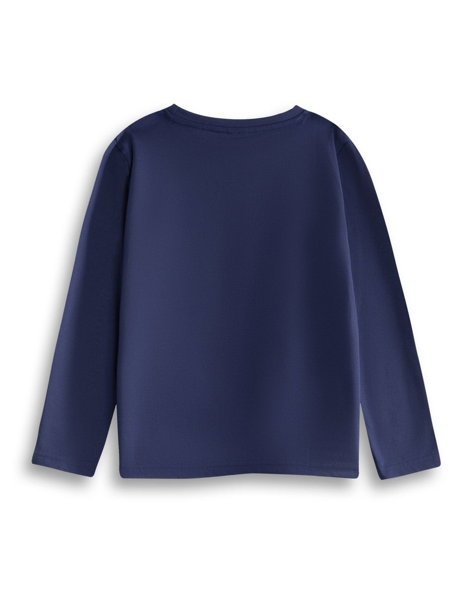 Vanilla Underground Lilo & Stitch Character Kids Navy Long Pyjama Set (2-8yrs)