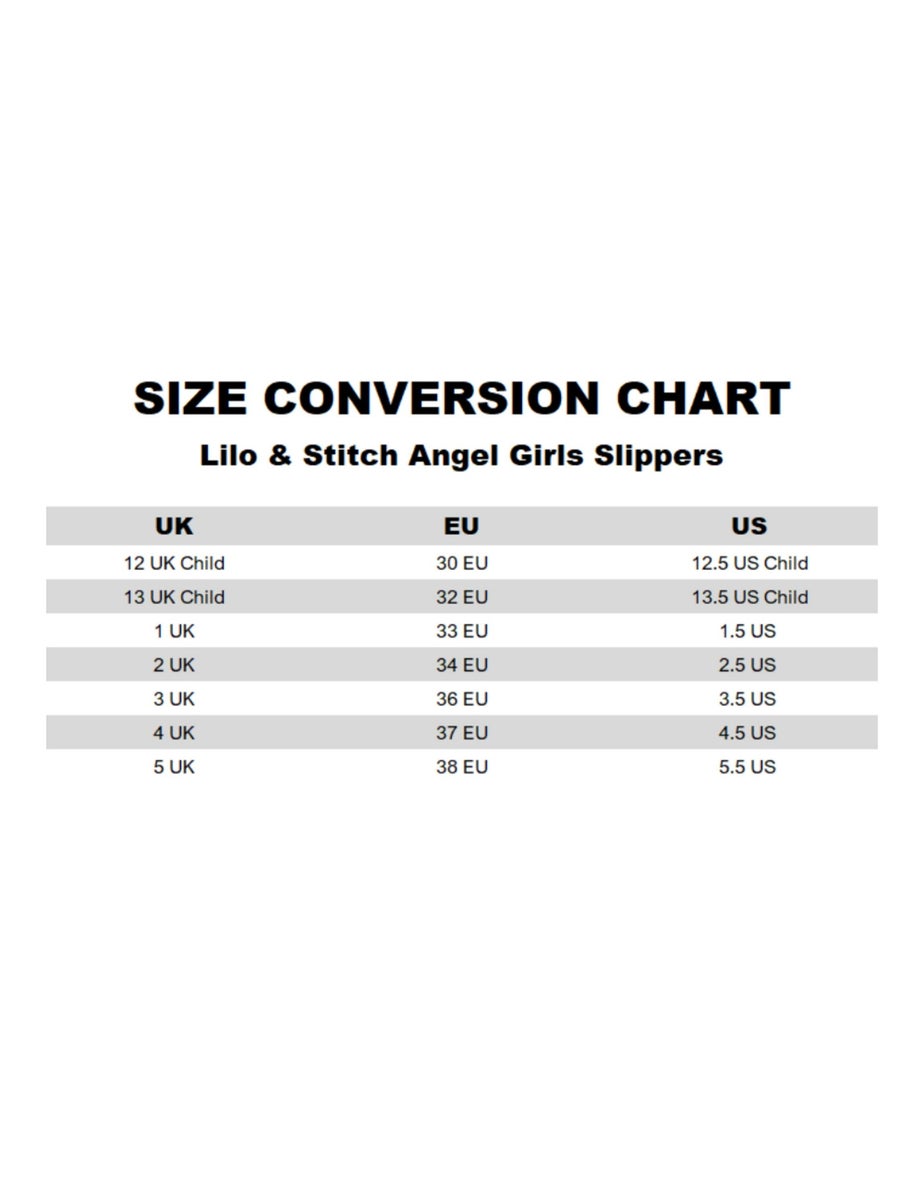 Vanilla Underground Disney Lilo & Stitch Kids Pink Loafer Slippers (Older 12-5)