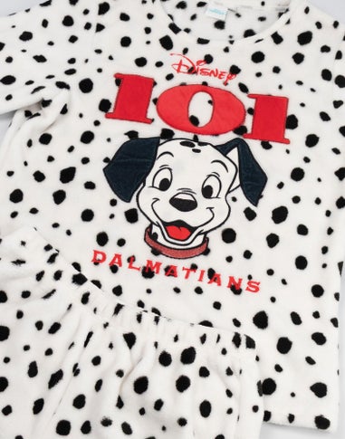Vanilla Underground 101 Dalmatians White W/Black Spots Pyjamas